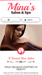 Mobile Screenshot of minassalonandspa.com